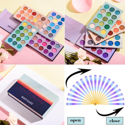 BEAUTY GLAZED 60 Color Board Eyeshadow Palette - Buy Now Pakistan