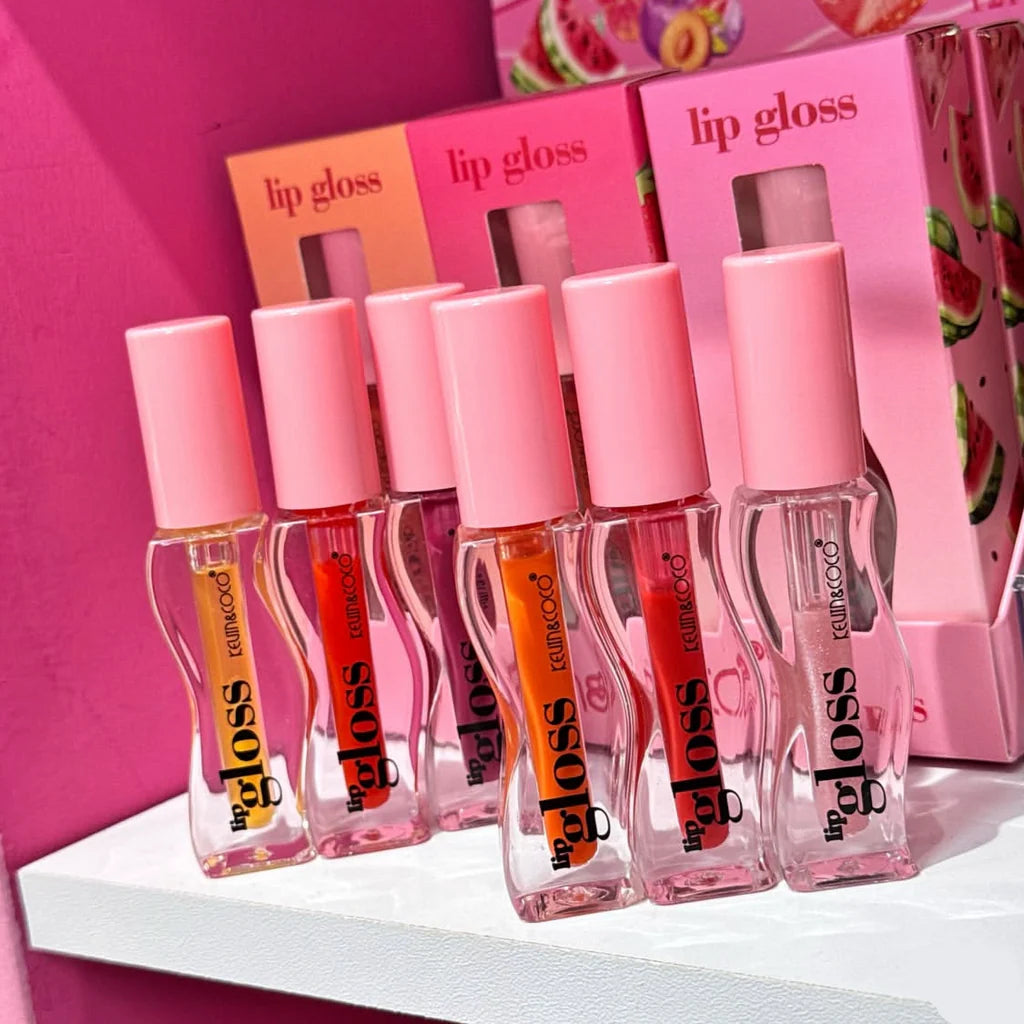 Kevin & Coco Lip gloss  ( Pack of 6 shades )