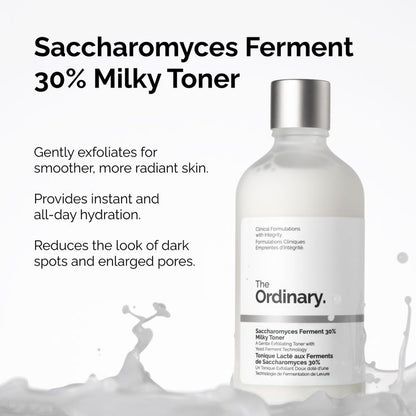 The Ordinary Saccharomyces Ferment 30% Milky Toner - 100ml