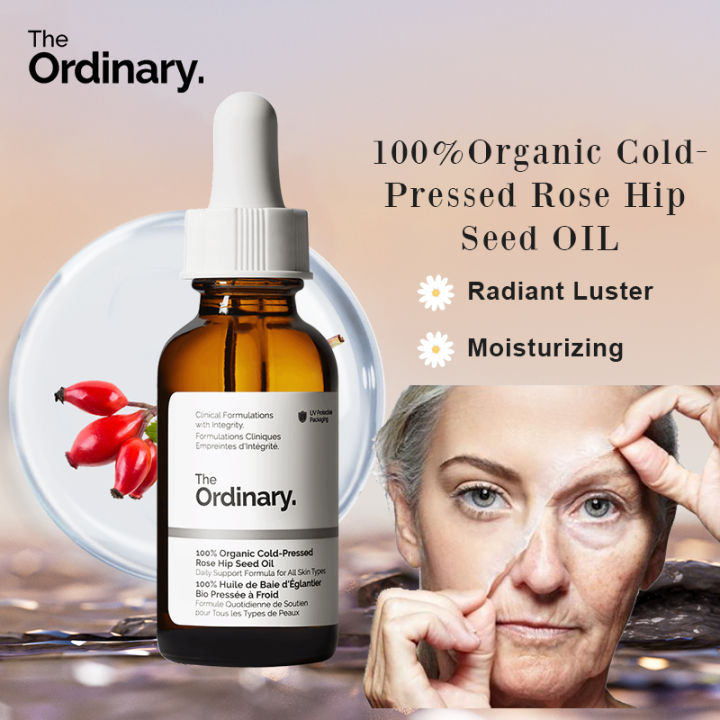 The ordinary 100 organic cold-pressed rose hip seed oil 30 ml - Buy Now Pakistan