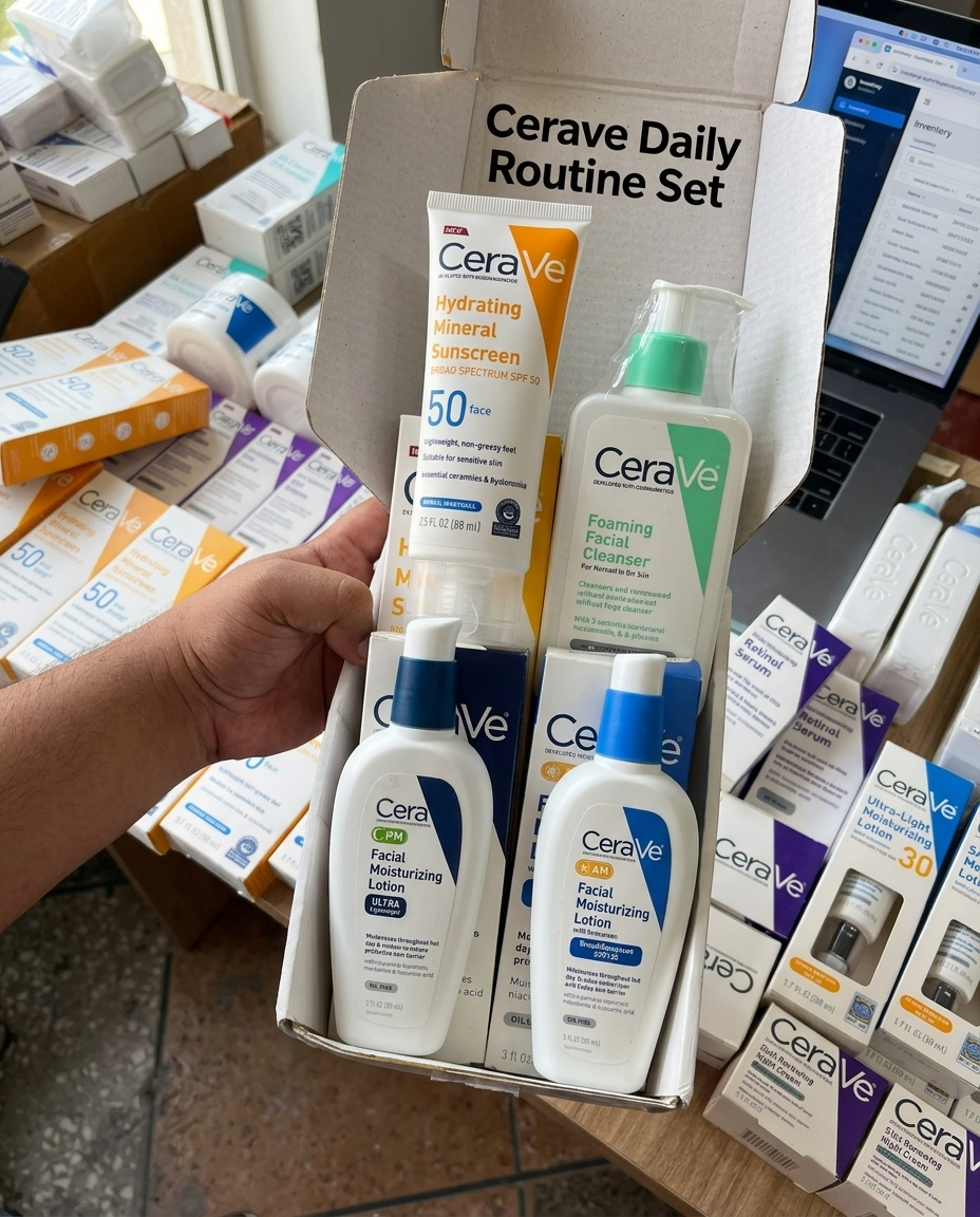 CeraVe Daily Routine Set – 100% Authentic