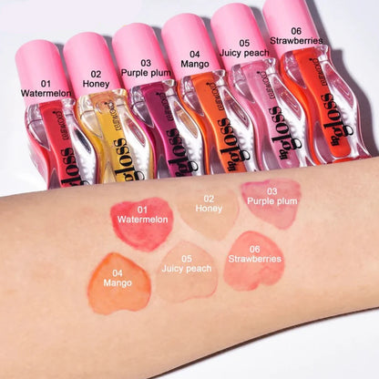 Kevin & Coco Lip gloss  ( Pack of 6 shades )