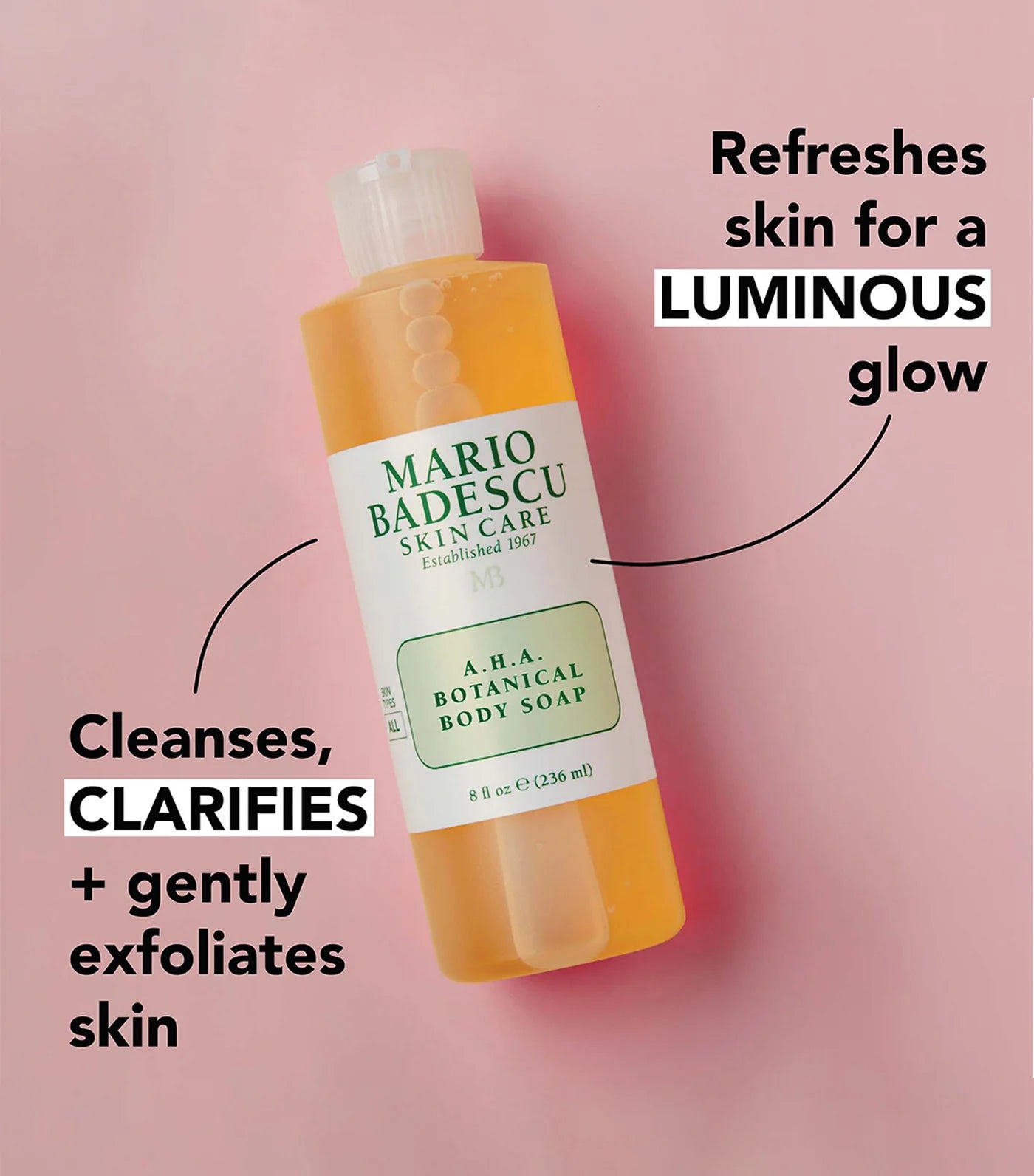 Mario Badescu A.H.A. Botanical Body Soap 236ml