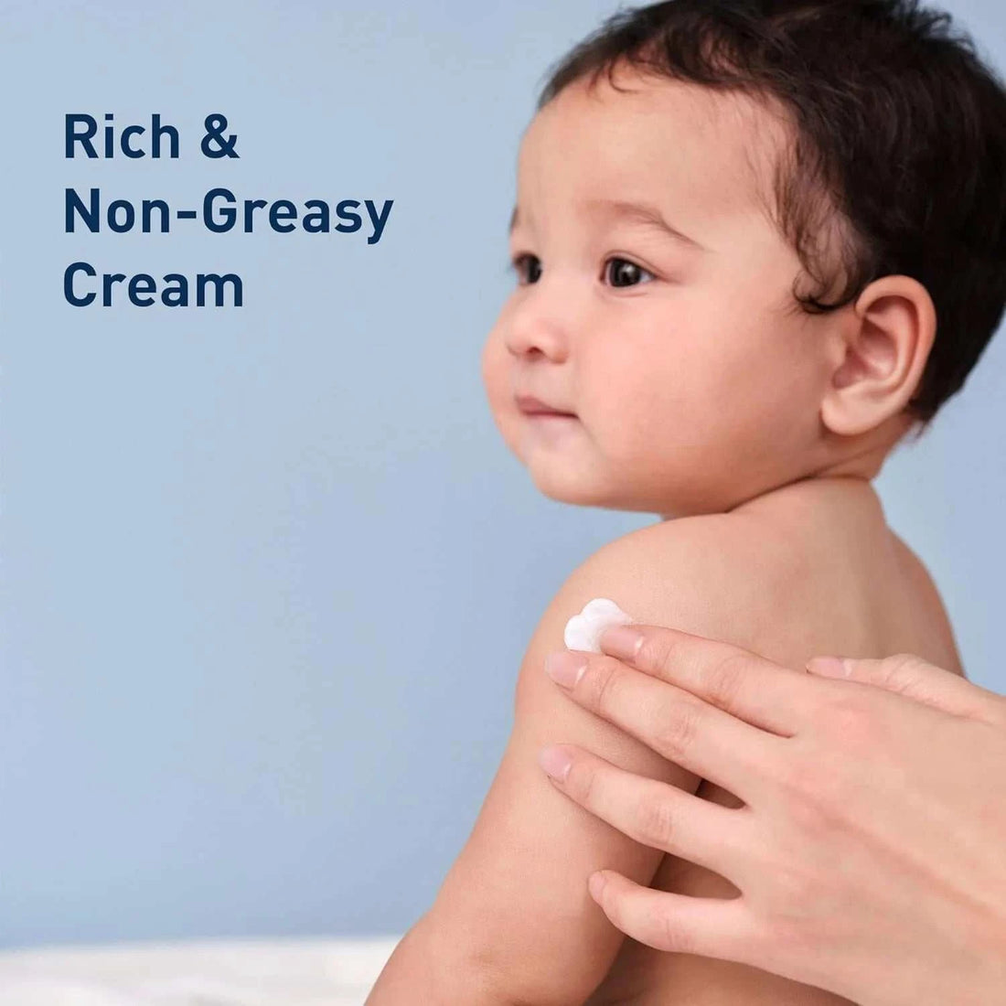CeraVe Baby Moisturizing Cream with ceramides and hyaluronic acid for gentle baby skin hydration