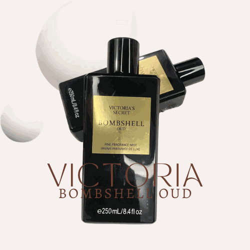 Victoria’s Secret Bombshell Oud perfume with luxurious, warm, and seductive scent elements