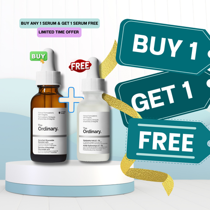 Buy 1 Get 1 FREE Ordinary Serums in just 1499