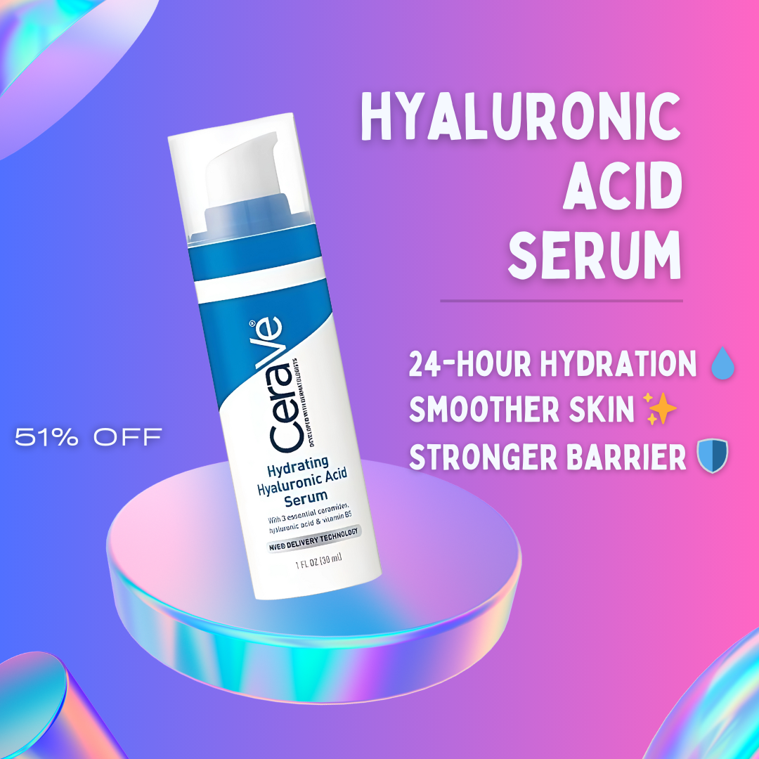 CeraVe Hydrating Hyaluronic Acid Serum - Buy Now Pakistan