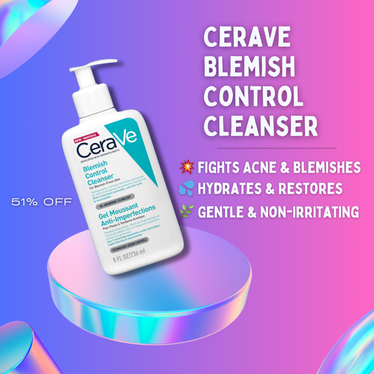 CeraVe Blemish Control Cleanser - Buy Now Pakistan