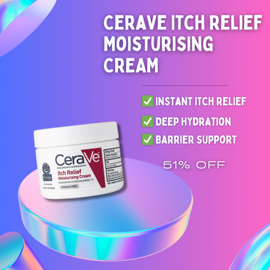CeraVe Itch Relief Moisturising Cream - Buy Now Pakistan