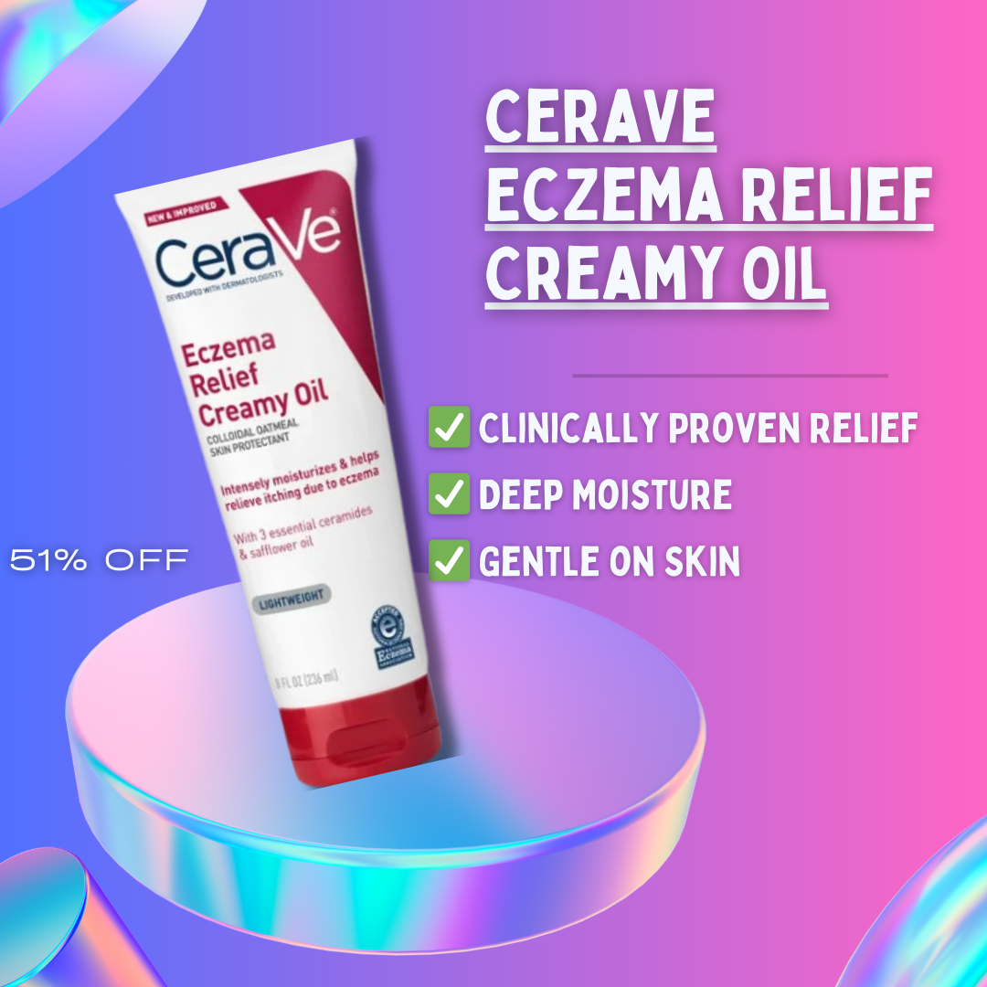 CeraVe Eczema Relief Creamy Oil - Buy Now Pakistan