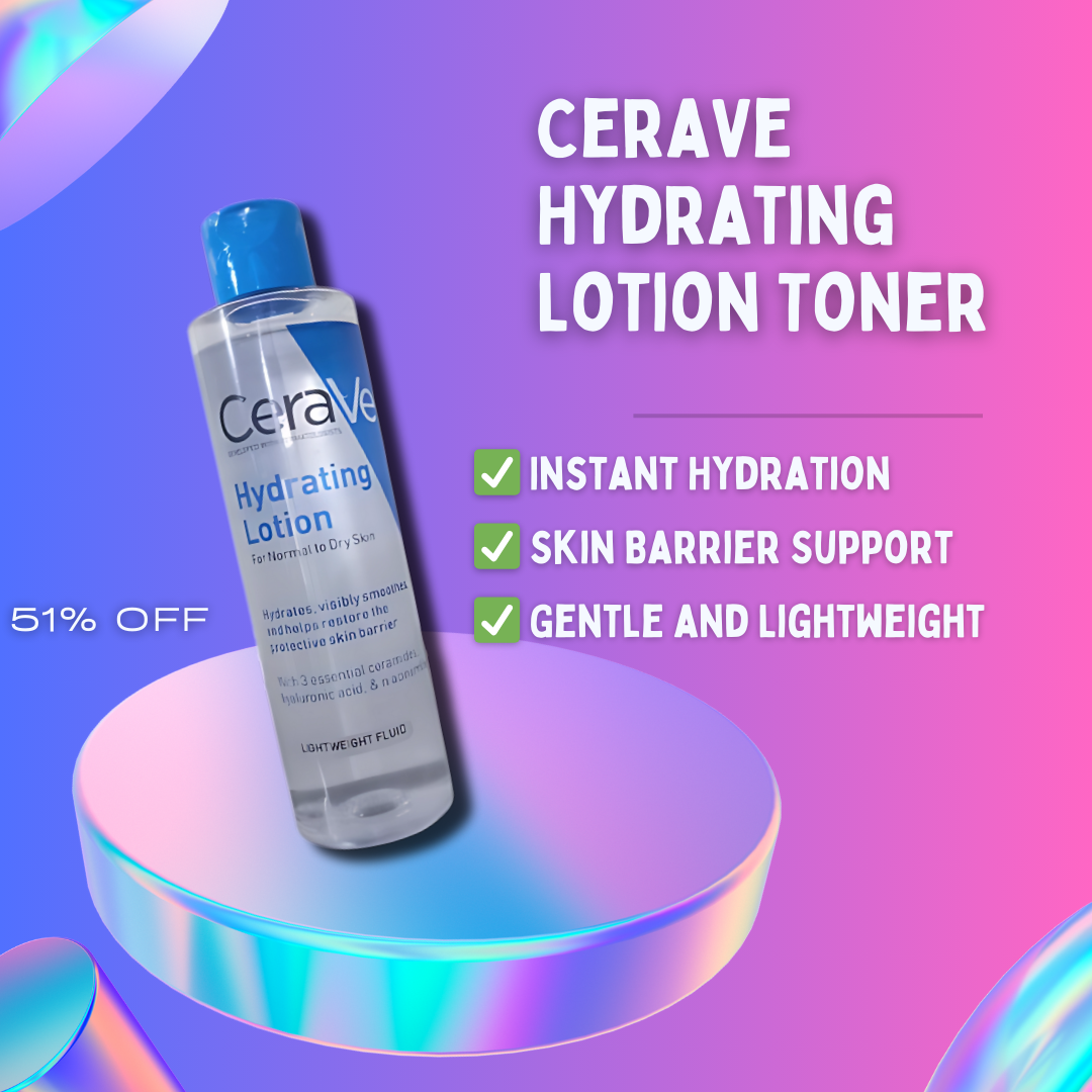 CeraVe Hydrating Lotion Toner - Buy Now Pakistan