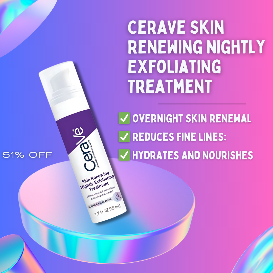 CeraVe Skin Renewing Nightly Exfoliating Treatment - Buy Now Pakistan