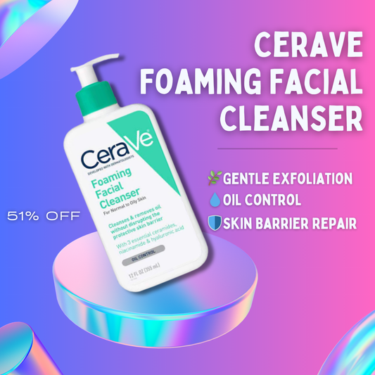 CeraVe Foaming Facial Cleanser - Buy Now Pakistan