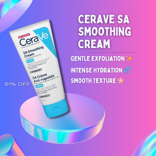 CeraVe SA Smoothing Cream for Dry, Rough, Bumpy Skin - Buy Now Pakistan