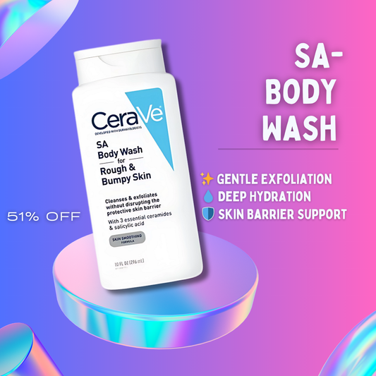 CeraVe | SA Body Wash for Rough & Bumpy Skin - Buy Now Pakistan