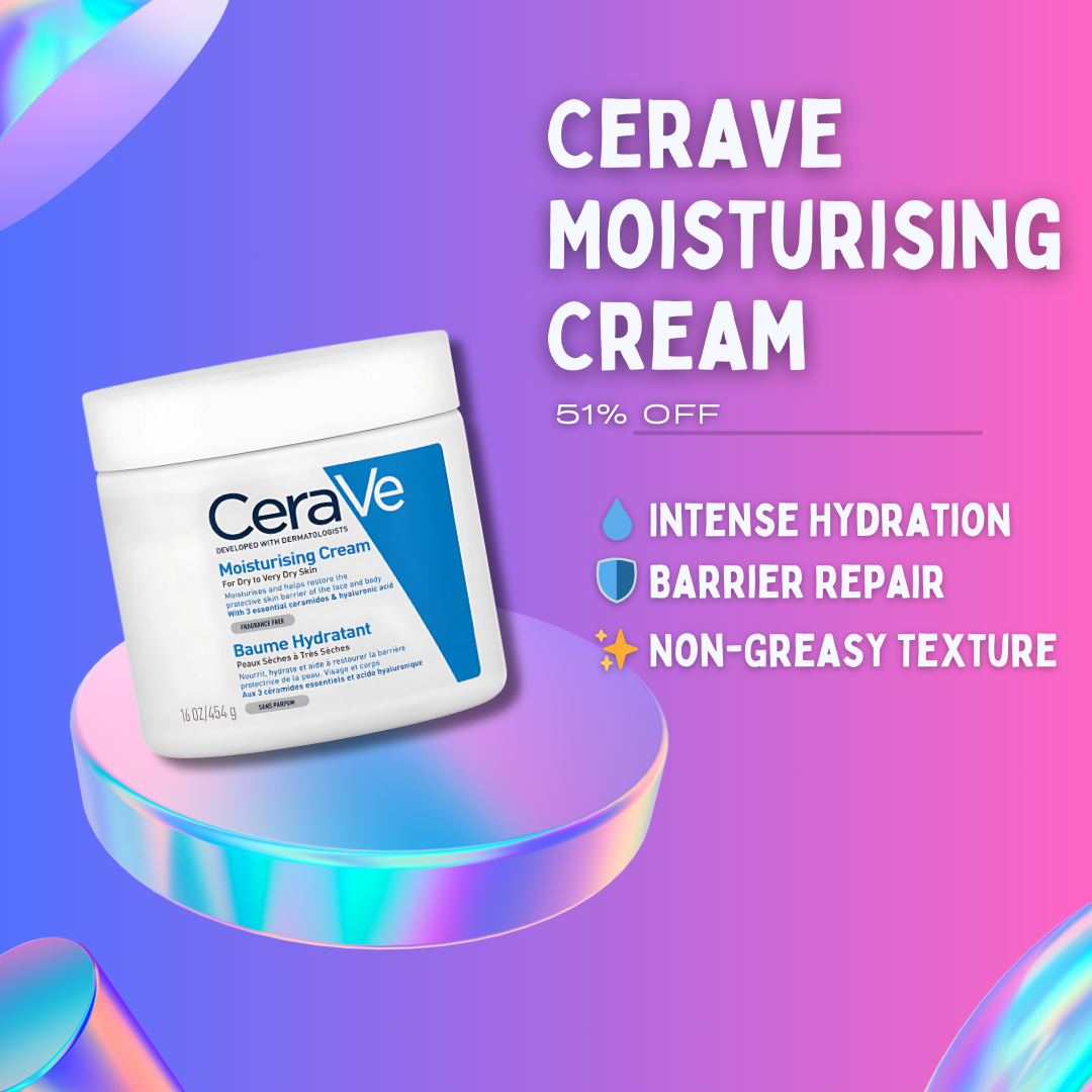 Cerave Moisturising Cream For Dry To Very Dry Skin - Buy Now Pakistan