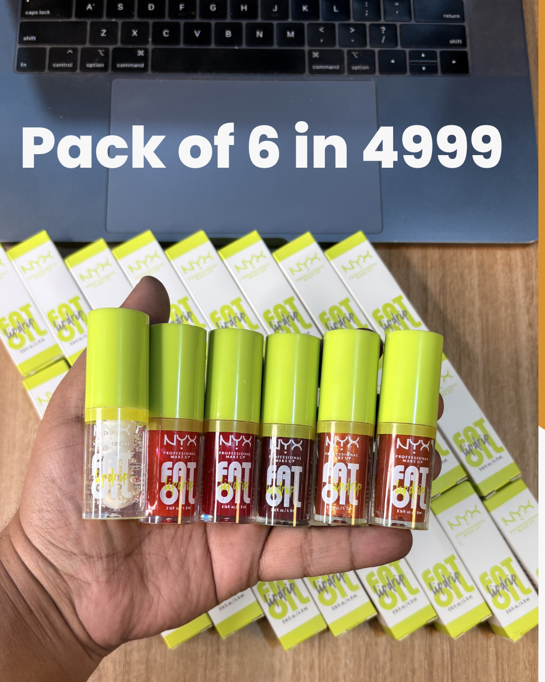 NYX FAT OIL LIP DRIP ( Bundle of 6 )