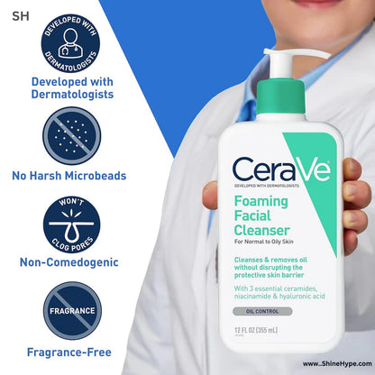 CeraVe Foaming Facial Cleanser