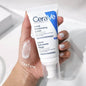 CeraVe Ultra-Light Moisturizing Gel tube with blue and white packaging for lightweight, oil-free hydration
