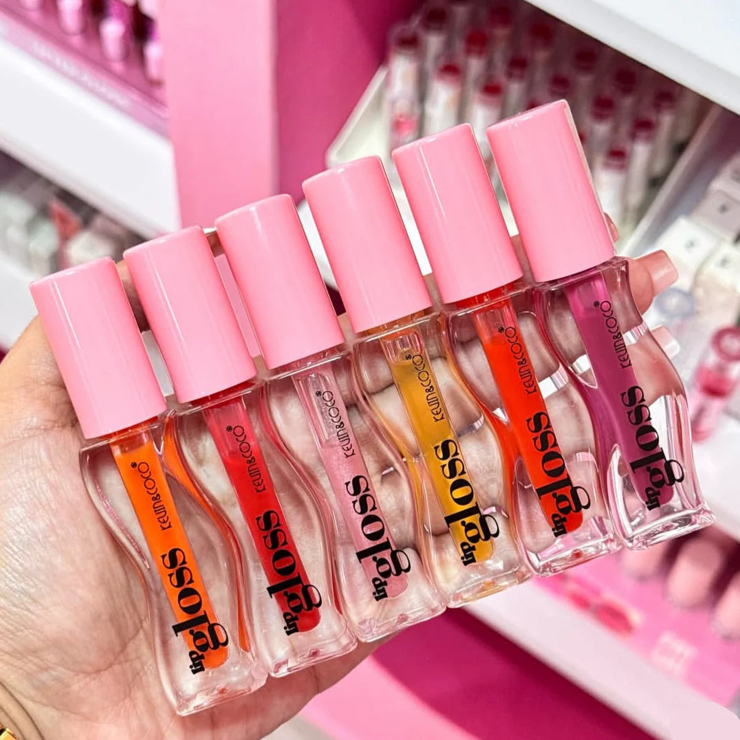 Kevin & Coco Lip gloss  ( Pack of 6 shades )