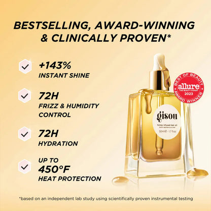 gisou honey infused hair oil - 20 ml