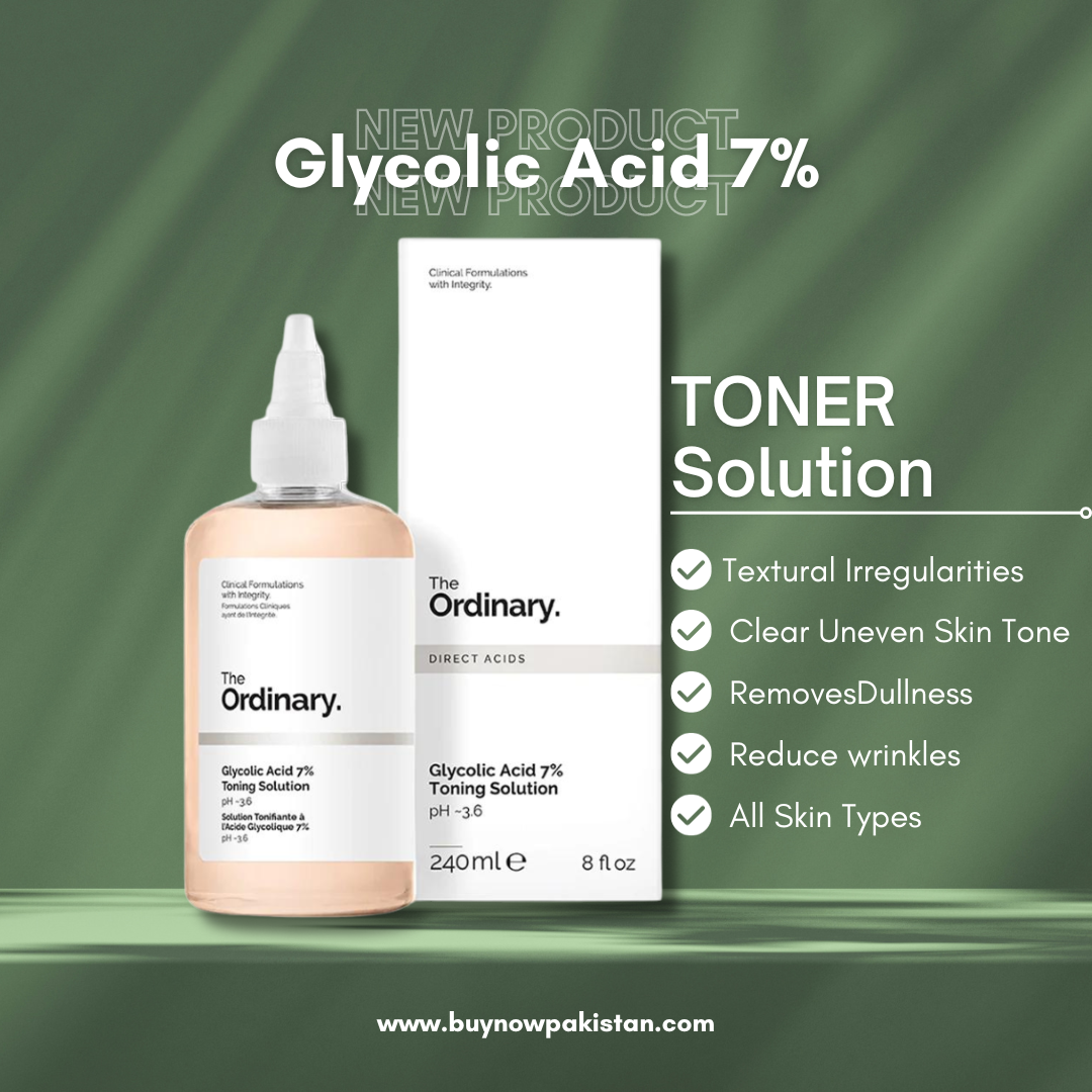 The Ordinary Glycolic Acid 7% Exfoliating Toner - Buy Now Pakistan