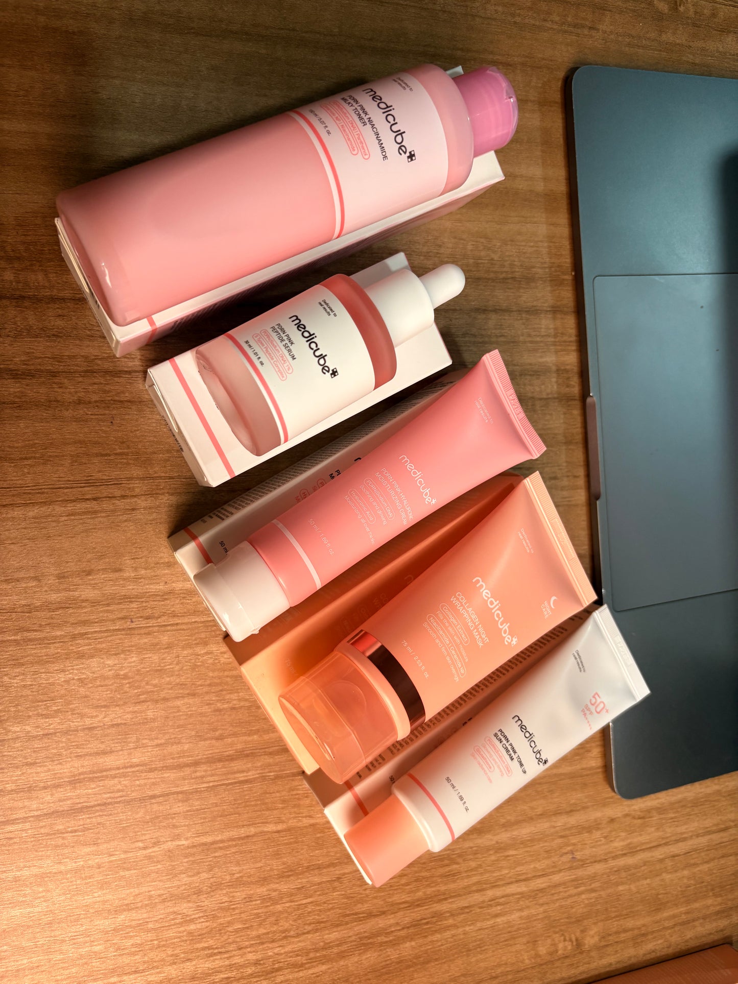 Medicube Korean Glass Skin Bundle — K-Beauty Glass Skin Routine (100% Authentic)