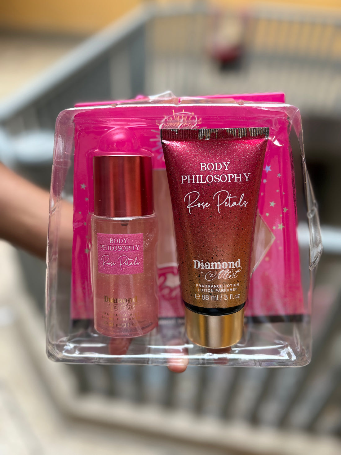 Body Philosophy Fragnance Lotion & Mist Set (Rose Petals)