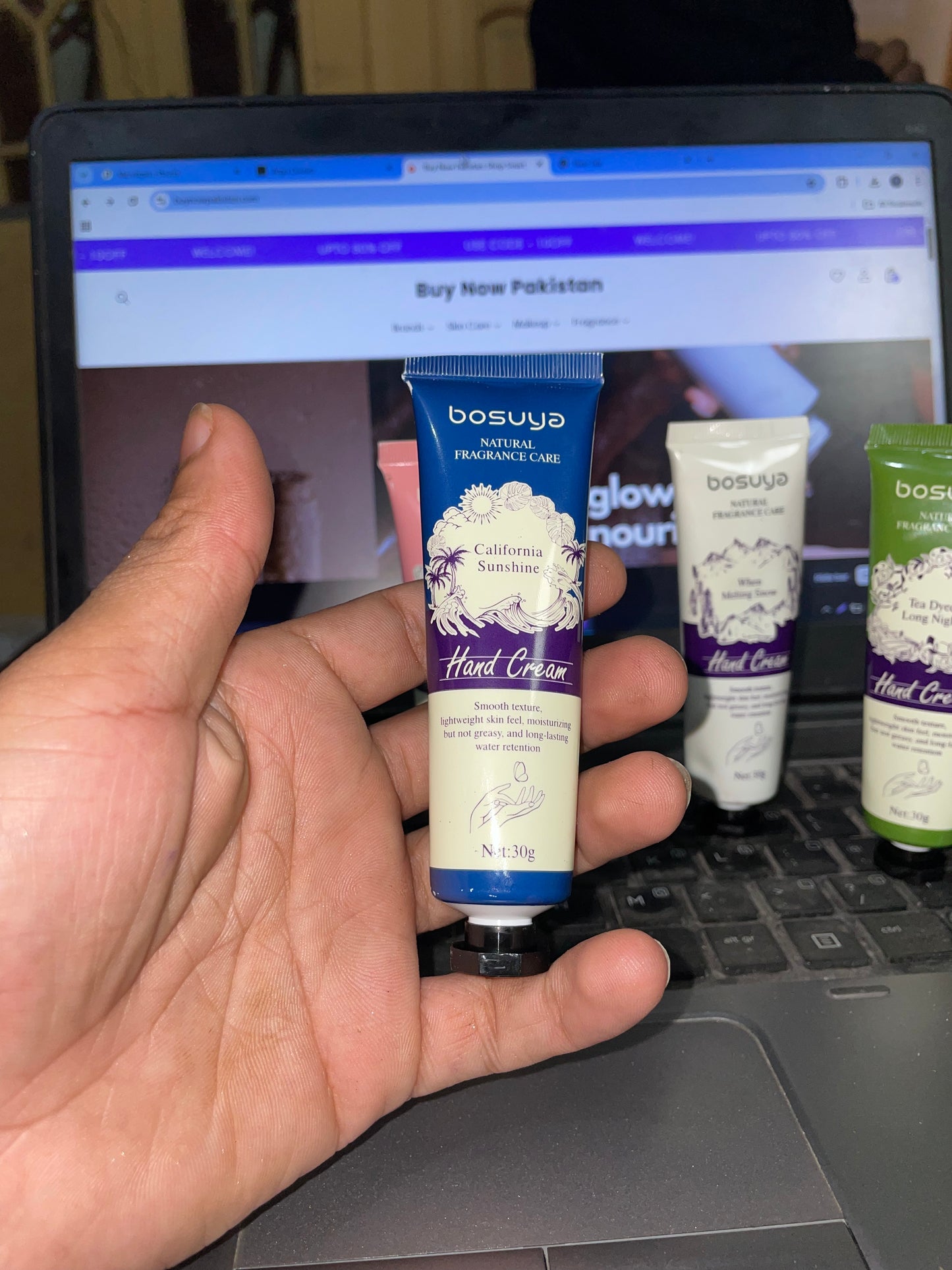 Perfumed Hand Creams ( Pack of 5 )