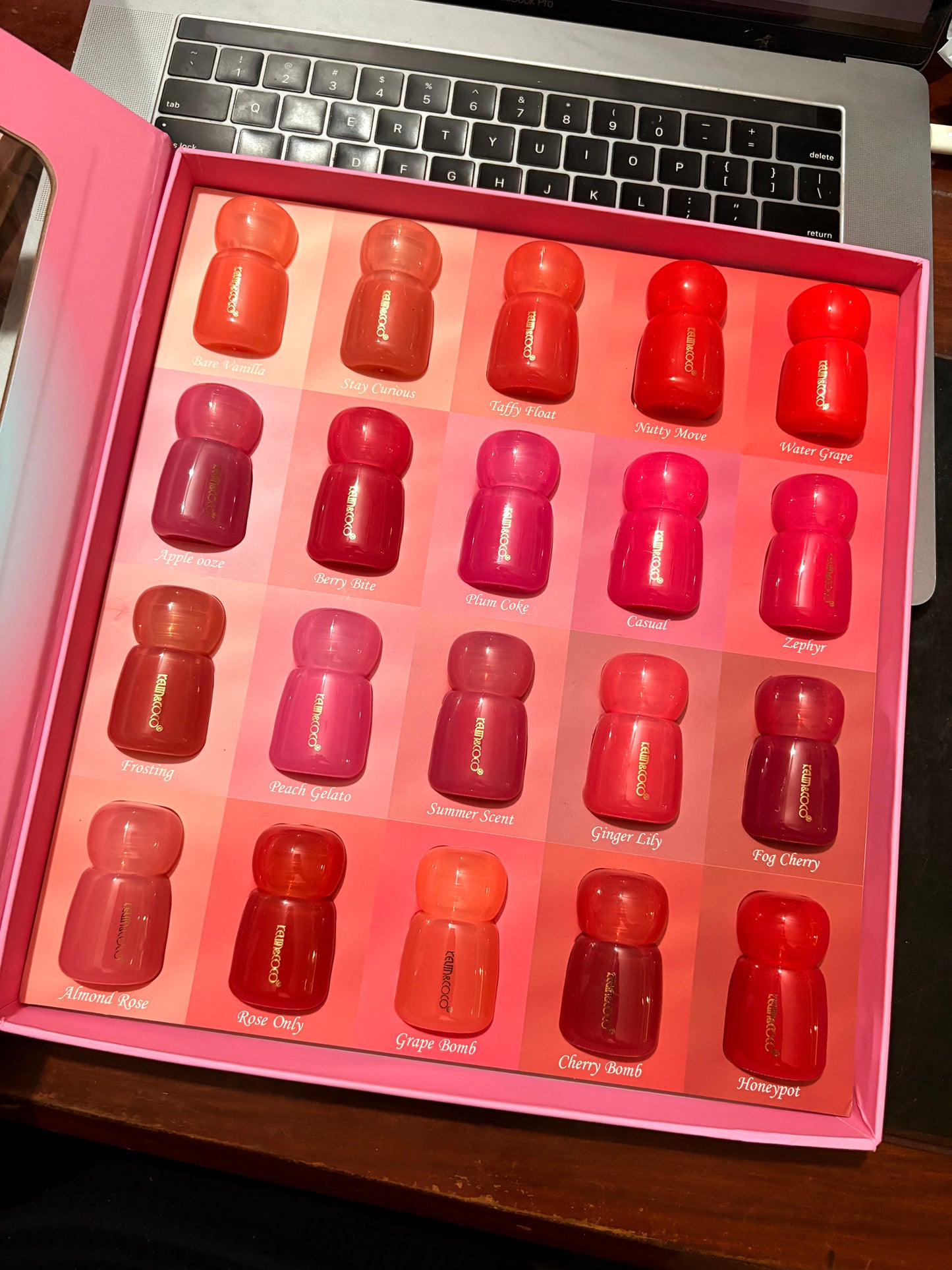 Kevin & Coco Lipgloss gift Set ( 20 pc )