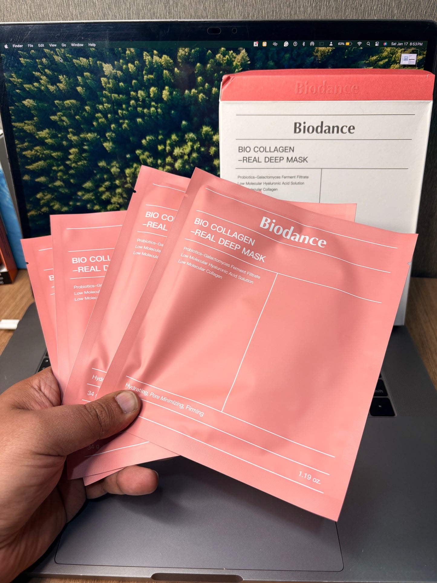 BIODANCE Bio-Collagen Real Deep Mask 34g (4 pieces)