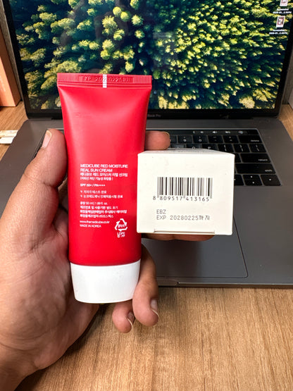 Medicube Red Moisture Real Sun Cream SPF50+ PA++++ 50ml