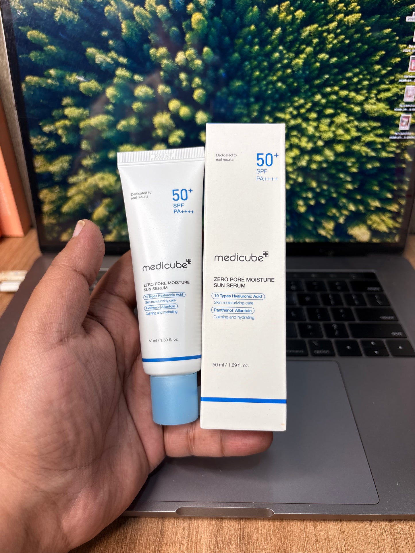 Medicube Zero Pore Moisture Sun Serum SPF 50+ PA++++ 50ml