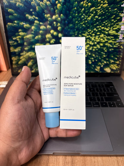 Medicube Zero Pore Moisture Sun Serum SPF 50+ PA++++ 50ml