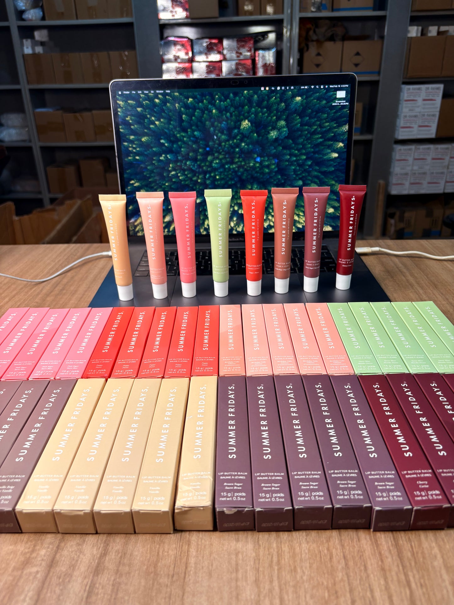 Summer Friday Lip Butter Balm ( Bundle of 8 )