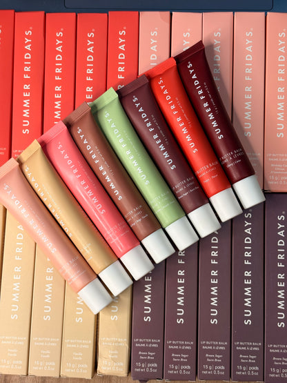 Summer Friday Lip Butter Balm ( Bundle of 8 )