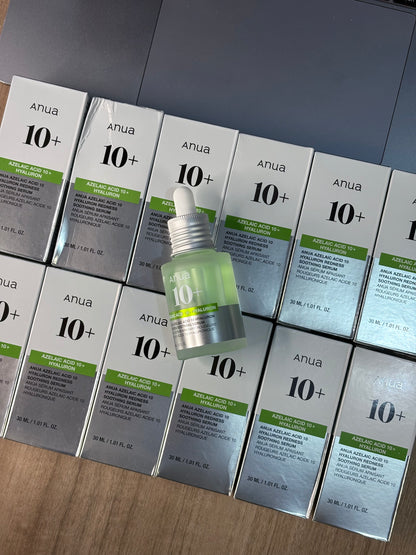 Anua Azelaic Acid 10+ Hyaluron Hyaluronic acid Soothing Serum (30ml)