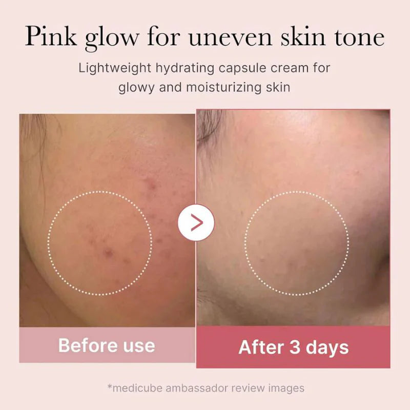 Medicube pdrn pink collagen capsule cream