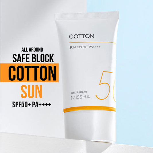 MISSHA All Around Safe Block Cotton Sun 50ml SPF50+ PA++++