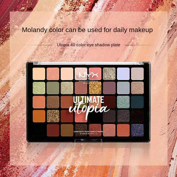 NYX Professional Makeup Ultimate Utopia 40-shade eyeshadow palette with matte and metallic finishes