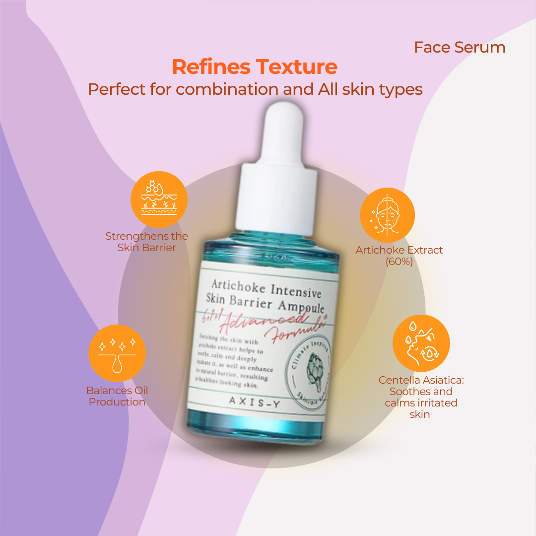 Axis-Y Artichoke Intensive Skin Barrier Ampoule - Buy Now Pakistan