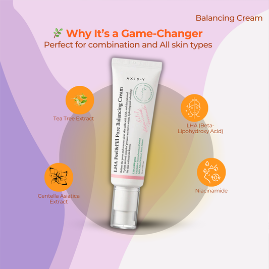 Axis-Y LHA Peel & Fill Pore Balancing Cream - Buy Now Pakistan