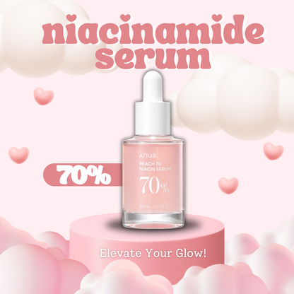 anua | peach 70% niacinamide serum