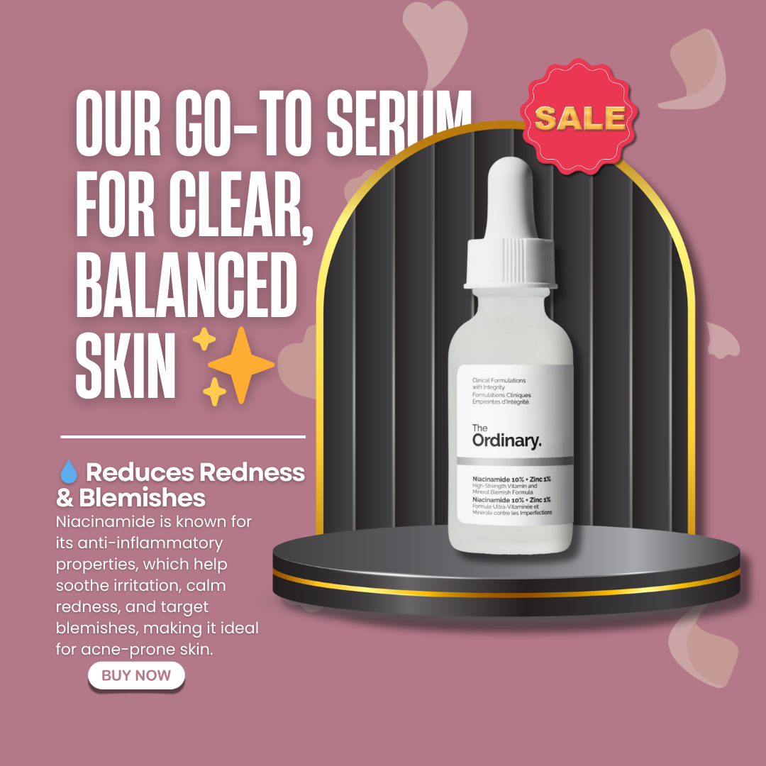 The Ordinary | Niacinamide 10% + Zinc 1% - Buy Now Pakistan