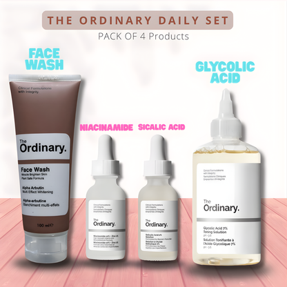 The Ordinary Daily Set ( Pack of 4 Products )