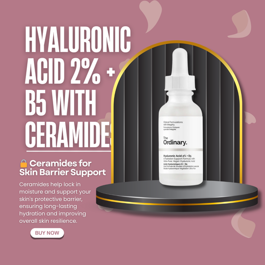 The Ordinary | Hyaluronic Acid 2%+ B5 with Ceramides - Buy Now Pakistan