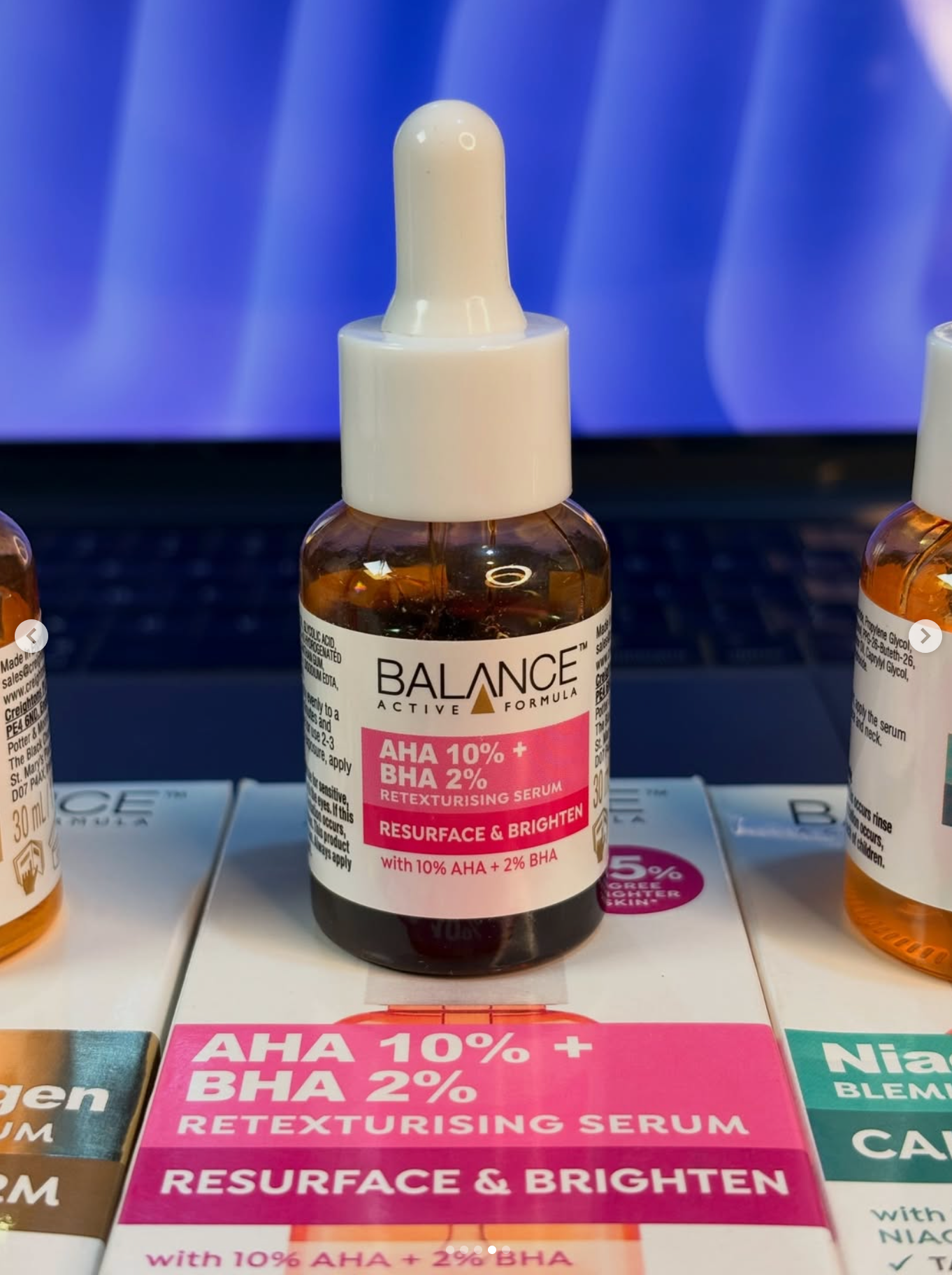 Balance pack of 4 Serums
