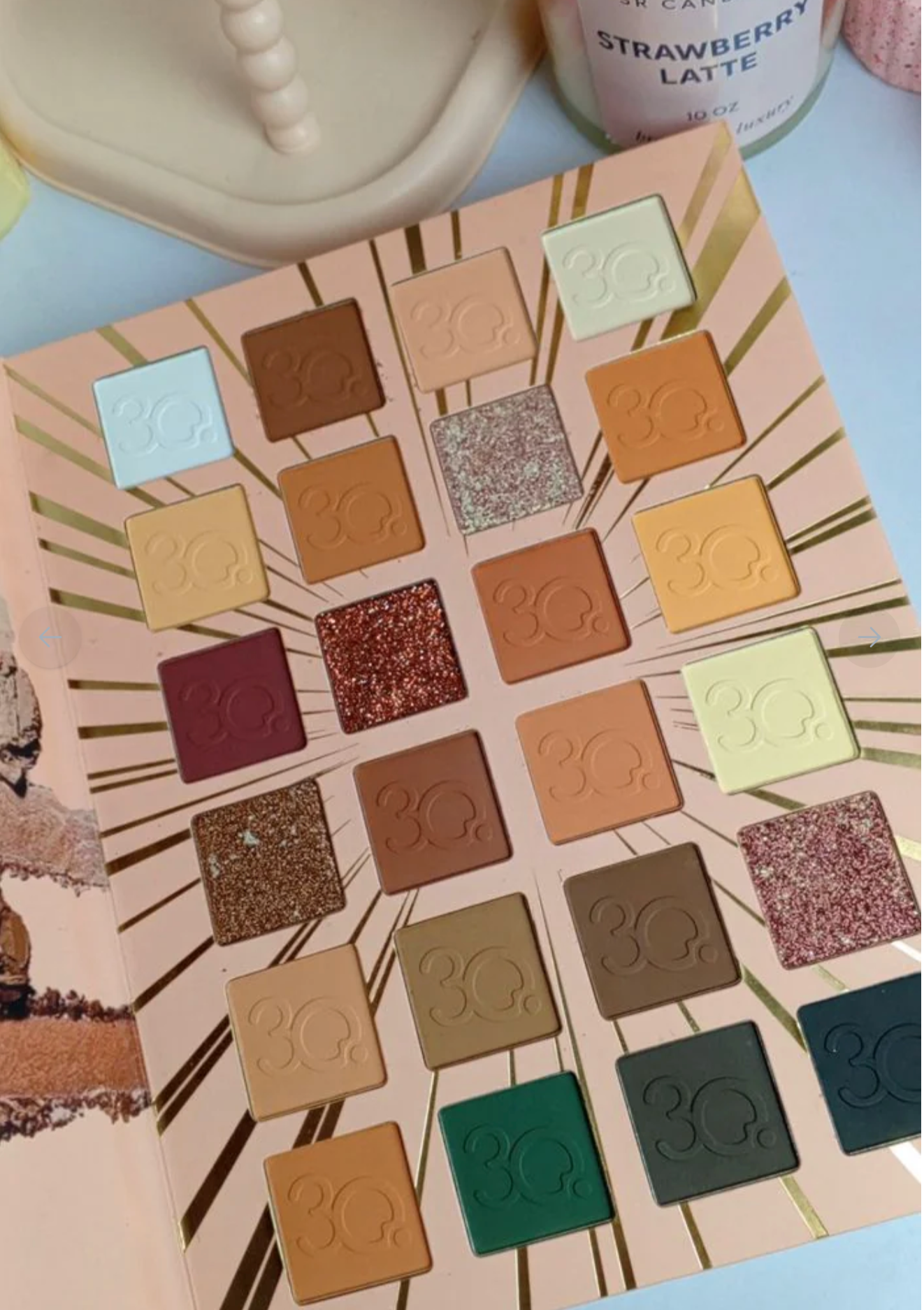 3Q Beauty 5 Fold Book Palette High Quality