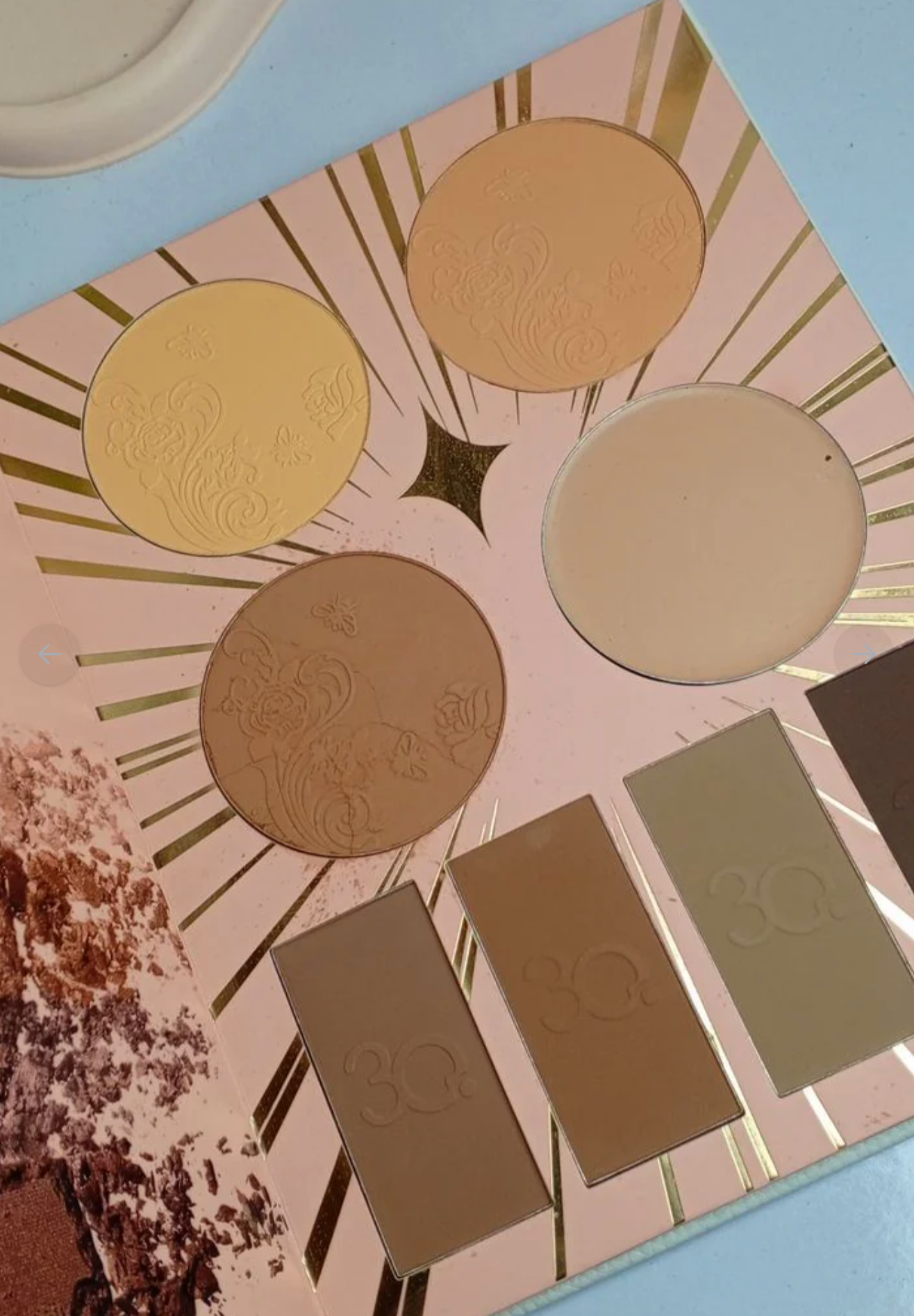 3Q Beauty 5 Fold Book Palette High Quality