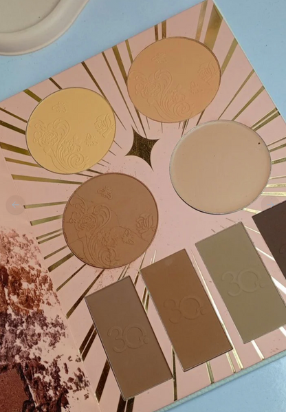 3Q Beauty 5 Fold Book Palette High Quality